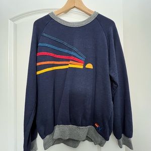 Aviator Nation Daydream medium sized sweatshirt in navy